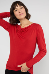 Shirt Wishful Waterfall Magma Red