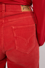 Hose High Waist Olotte folkloric iconic red