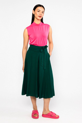 Hose Flotte Culottes Green Holiday Feeling