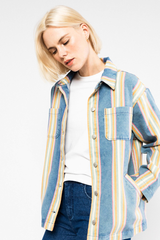 Jacke Love Shack Marquee Summertime Stripes