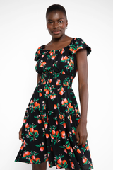 Kleid Parasolita Orange Grove