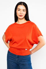 Top Picnic Friend Dream In Red Knit
