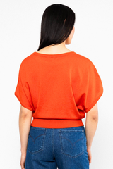 Top Picnic Friend Dream In Red Knit