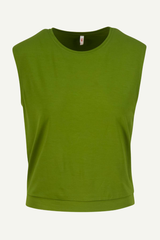 Top Tiny Crew Tropical Harmony Green