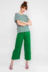 T-Shirt The Generous One Green Viva El Sol! Stripe
