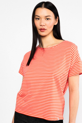 T-Shirt The Generous One Red Viva El Sol Stripe