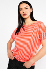 T-Shirt The Generous One Red Viva El Sol Stripe