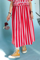 Rock Red Stripes