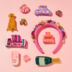 Haarklammer XL Candy Cotton