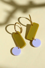 Ohrschmuck Tipsy Avocado Lilac
