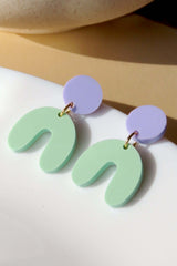 Ohrschmuck Arch Green Lilac