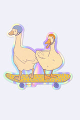 Sticker "skating around" 