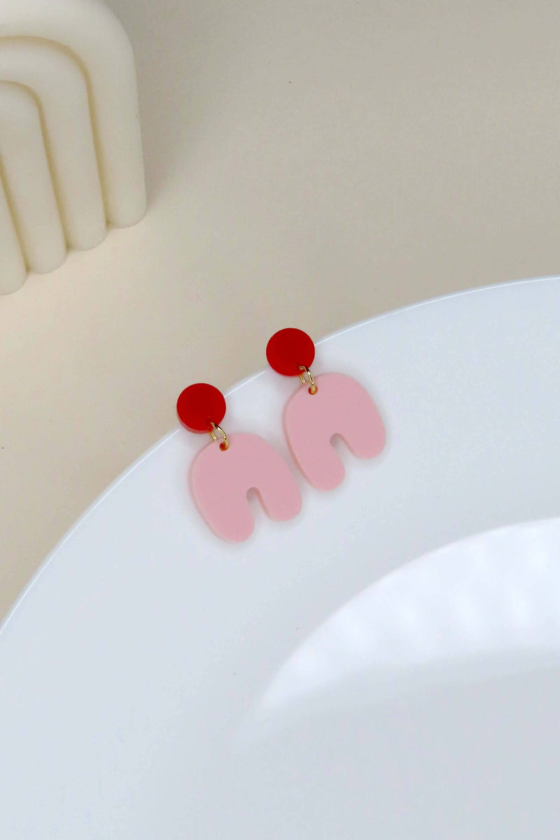 Ohrschmuck Squishy Arch Red Blush