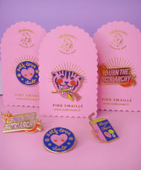 Pin Burn The Patriarchy