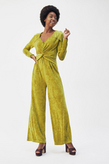 Jumpsuit Tassel Tornado Green