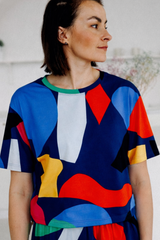 T-Shirt Boxy Shapes Of Joy