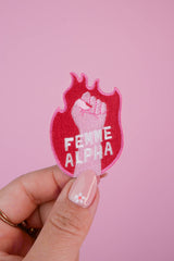 Bügelbild Femme Alpha