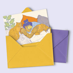 Postkarte "my pussy, my choice"
