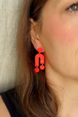 Ohrschmuck Mismatch Firered
