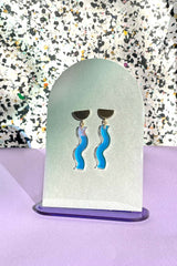 Eco-Ohrschmuck Waves Bright