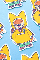 Sticker „Kiki - Rain Cape“