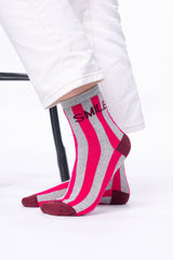 Socken Striped Smile