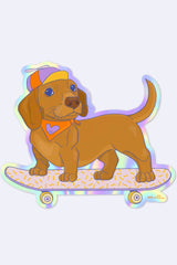 Sticker "good boy"