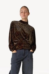 Top Alarwen Animal Longseeve Animal Gradient