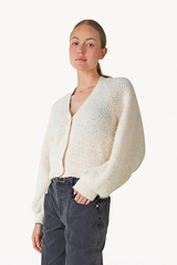 Strickjacke Alnoy Longseeve Egg White
