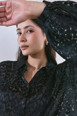 Bluse Alilana Longseeve Black