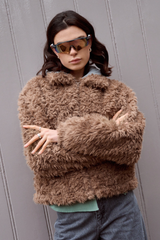 Jacke Sara Hooded Cup Melee