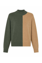 Pullover Emily knitted Duck Green Sandelwood