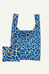 Faltbare Tasche Blue Ripples