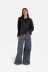 Bluse Agathe Delicioso Pinstripe