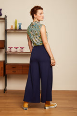 Hose Pia Culotte Milano Uni Evening Blue