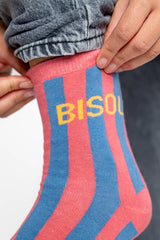 Socken Striped Bisou