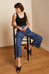 Hose Neva Cropped Daytrip Denim Blue