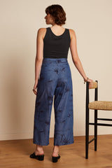 Hose Neva Cropped Daytrip Denim Blue