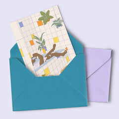 Postkarte "dream away"