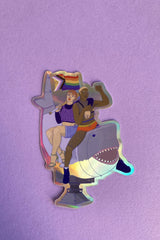 Sticker "happy riot"