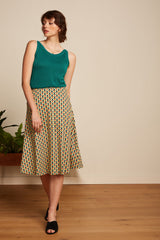 Top Hazel Spiro Ponderosa Green