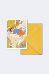 Postkarte "resting is productive"