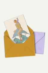 Postkarte "At the seaside"