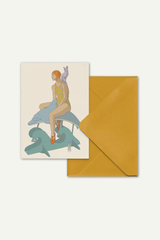 Postkarte "At the seaside"