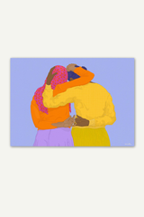 Postkarte "together we rise"