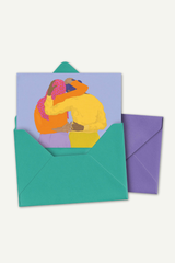 Postkarte "together we rise"