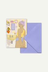 Postkarte "My body, my rules"