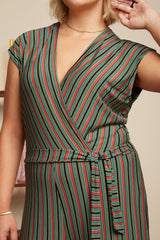 Jumpsuit Mary Castillo Stripe Black