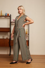 Jumpsuit Mary Castillo Stripe Black