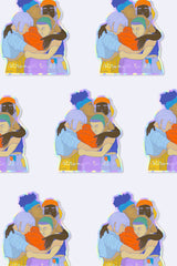 Sticker "stronger together"